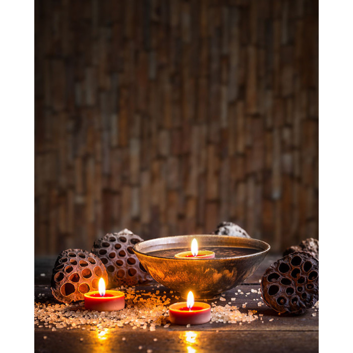 Bougie de massage 100% naturelle