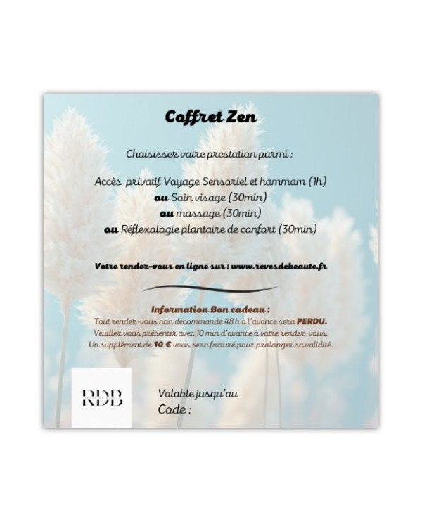 Zen (coffret multi choix)