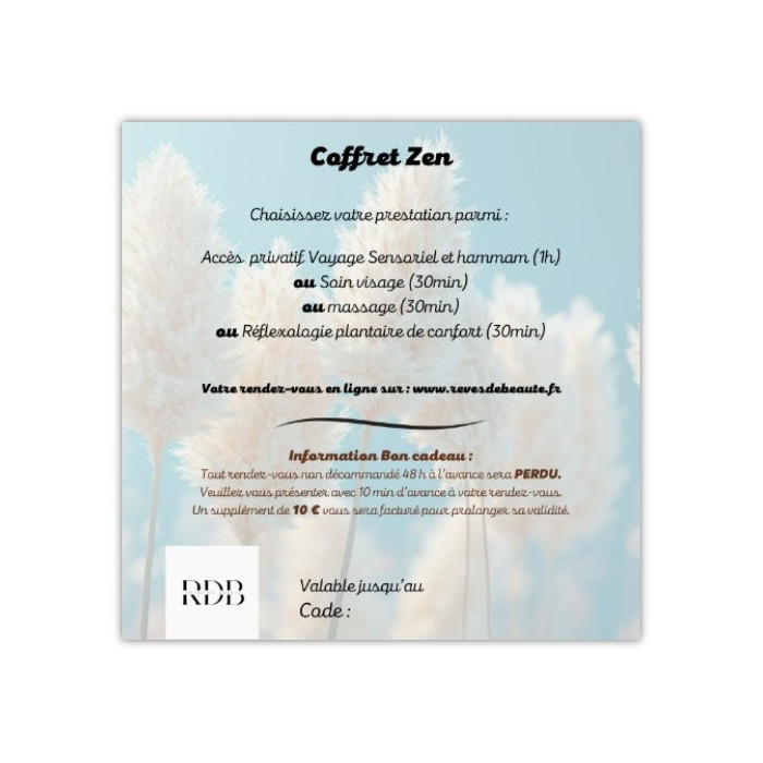 Zen (coffret multi choix)