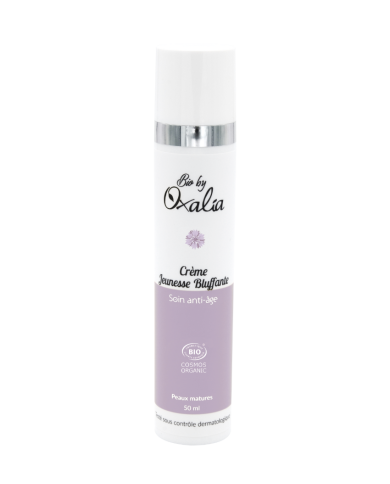 Crème LEGERE de jeunesse bluffante   bio OAXALIA