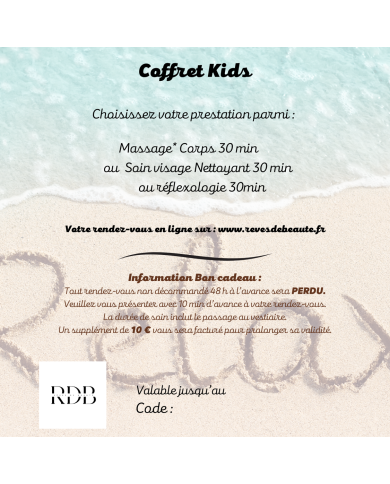 Kids (coffret multi choix)
