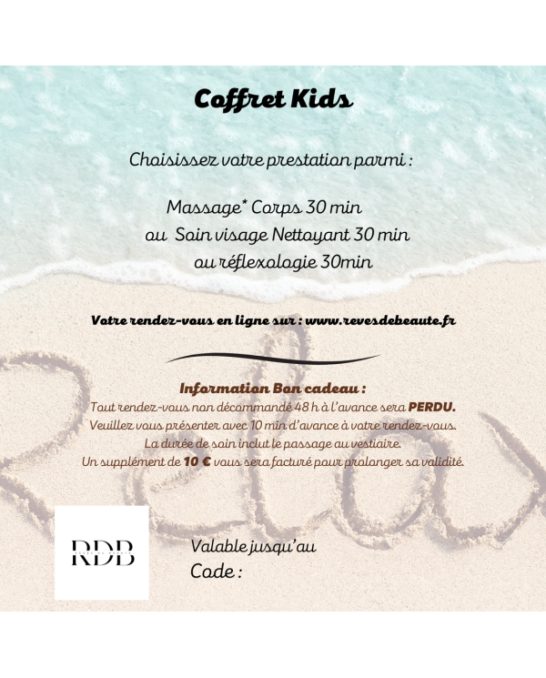 Kids (coffret multi choix)