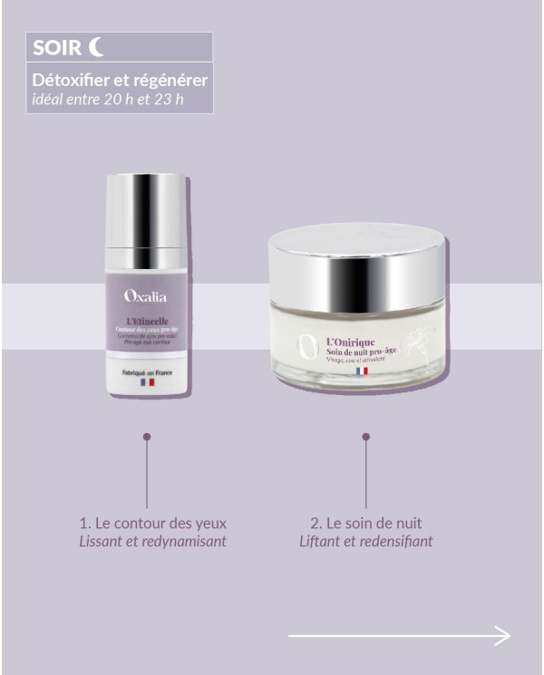 Routine soir Pro-âge  bio OAXALIA