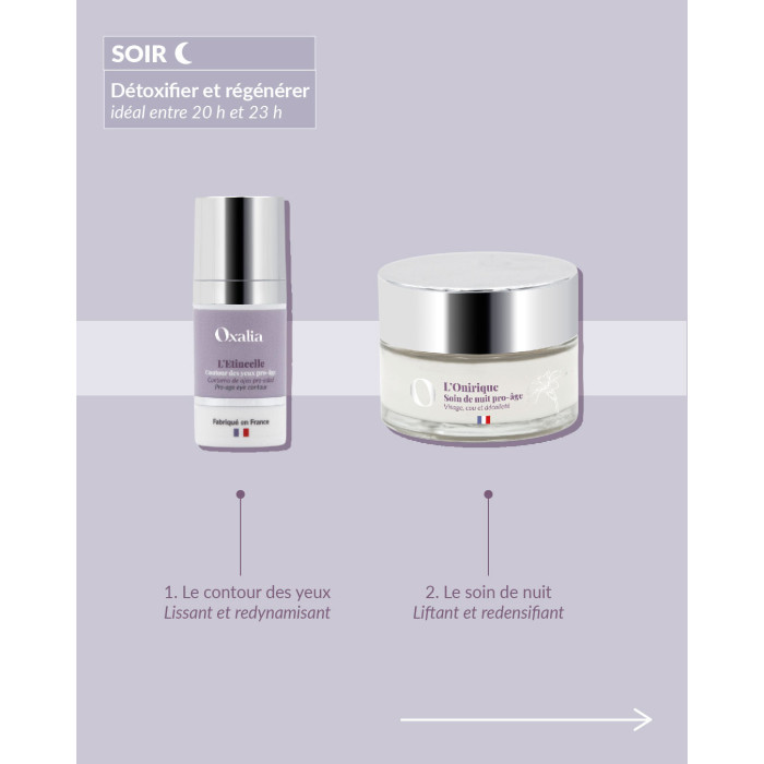 Routine soir Pro-âge  bio OAXALIA
