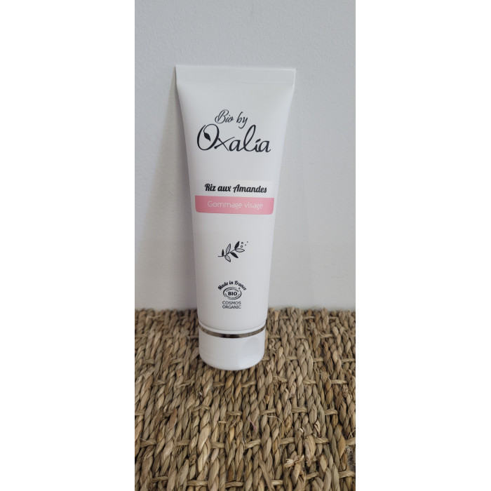 Gommage visage Riz aux Amandes  bio OAXALIA