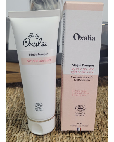 Masque Apaisant Magie Pourpre  bio OAXALIA