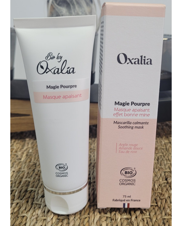 Masque Apaisant Magie Pourpre  bio OAXALIA