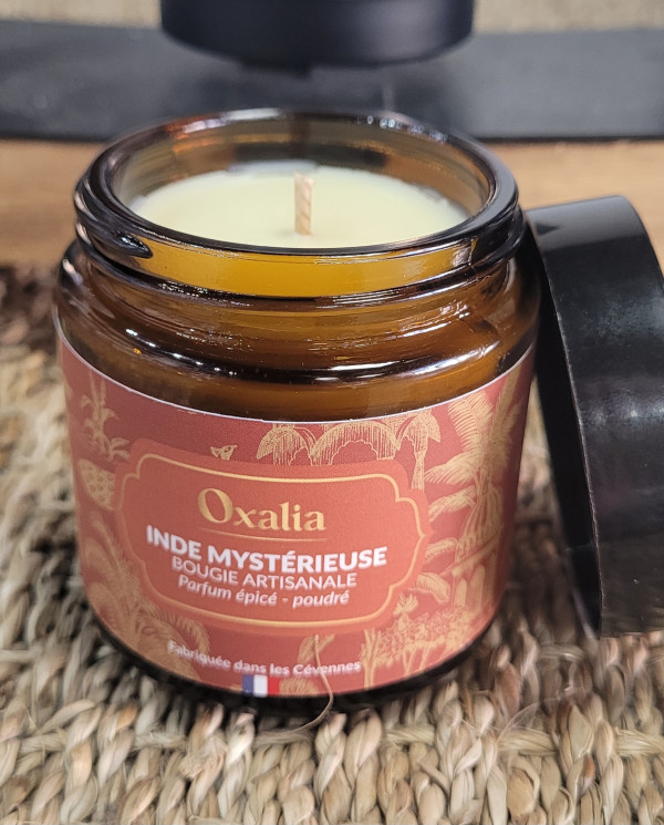 Bougie cire d'abeille Inde