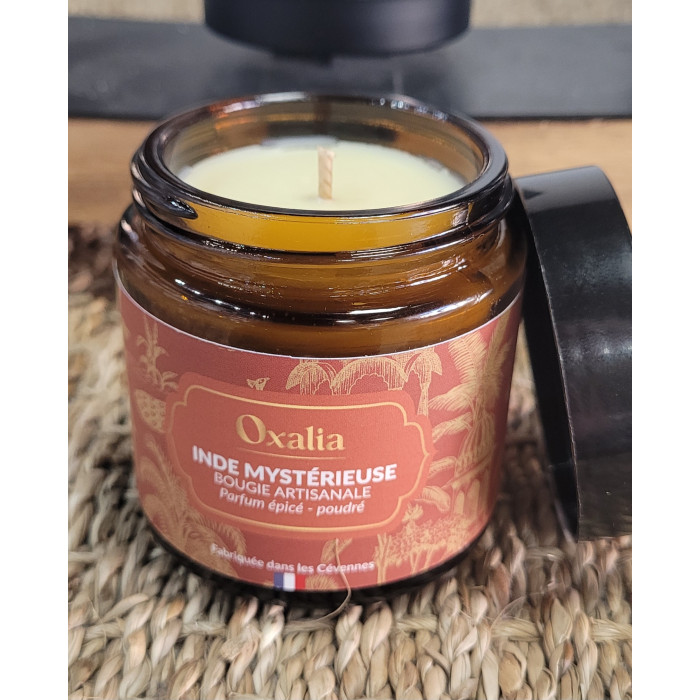 Bougie cire d'abeille Inde