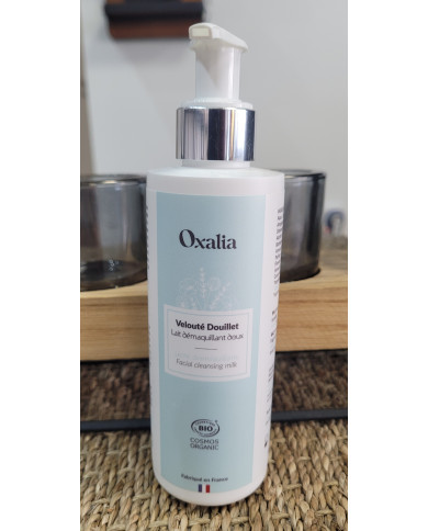lait demaquillant velouté douillet  bio OAXALIA